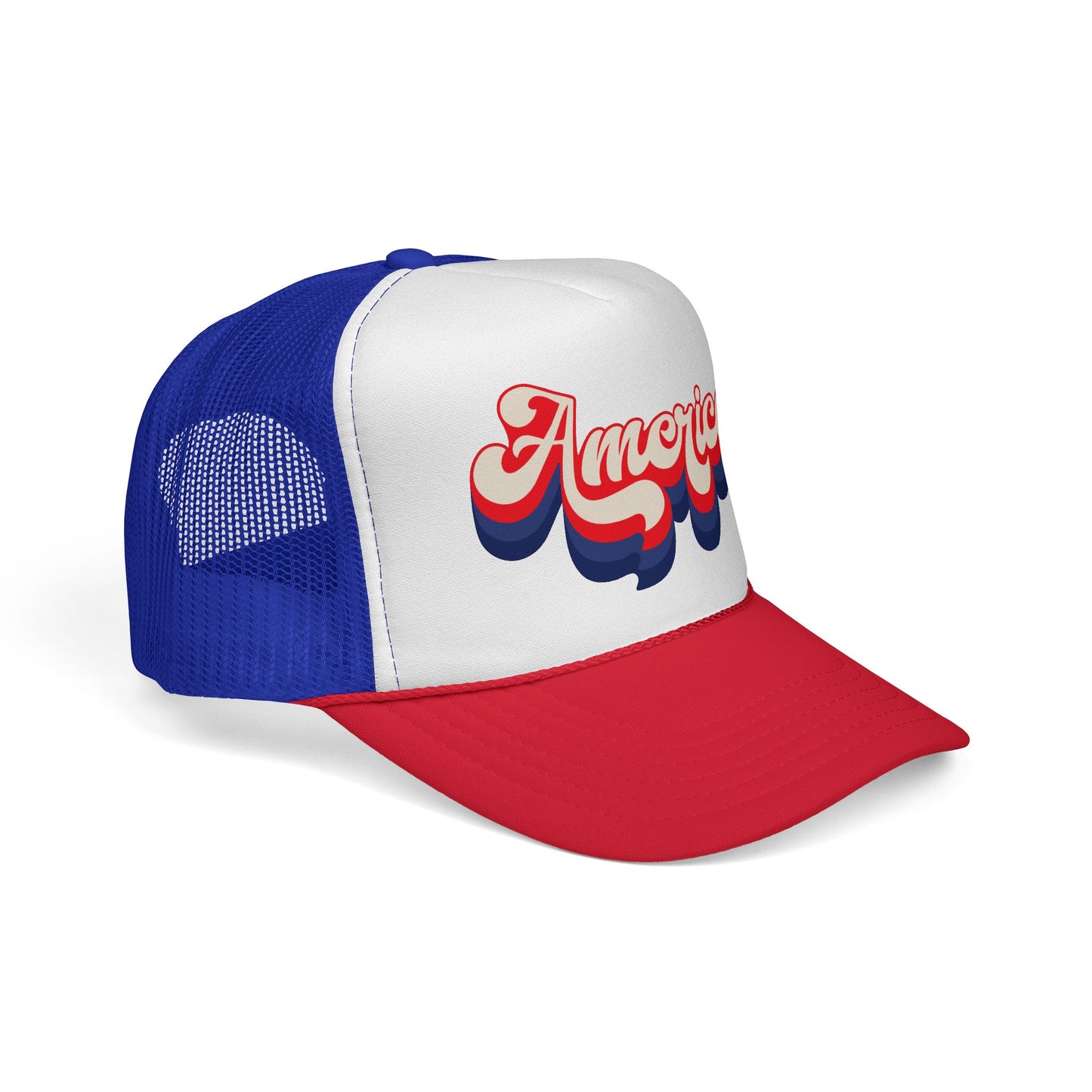 Retro America Foam Trucker Cap