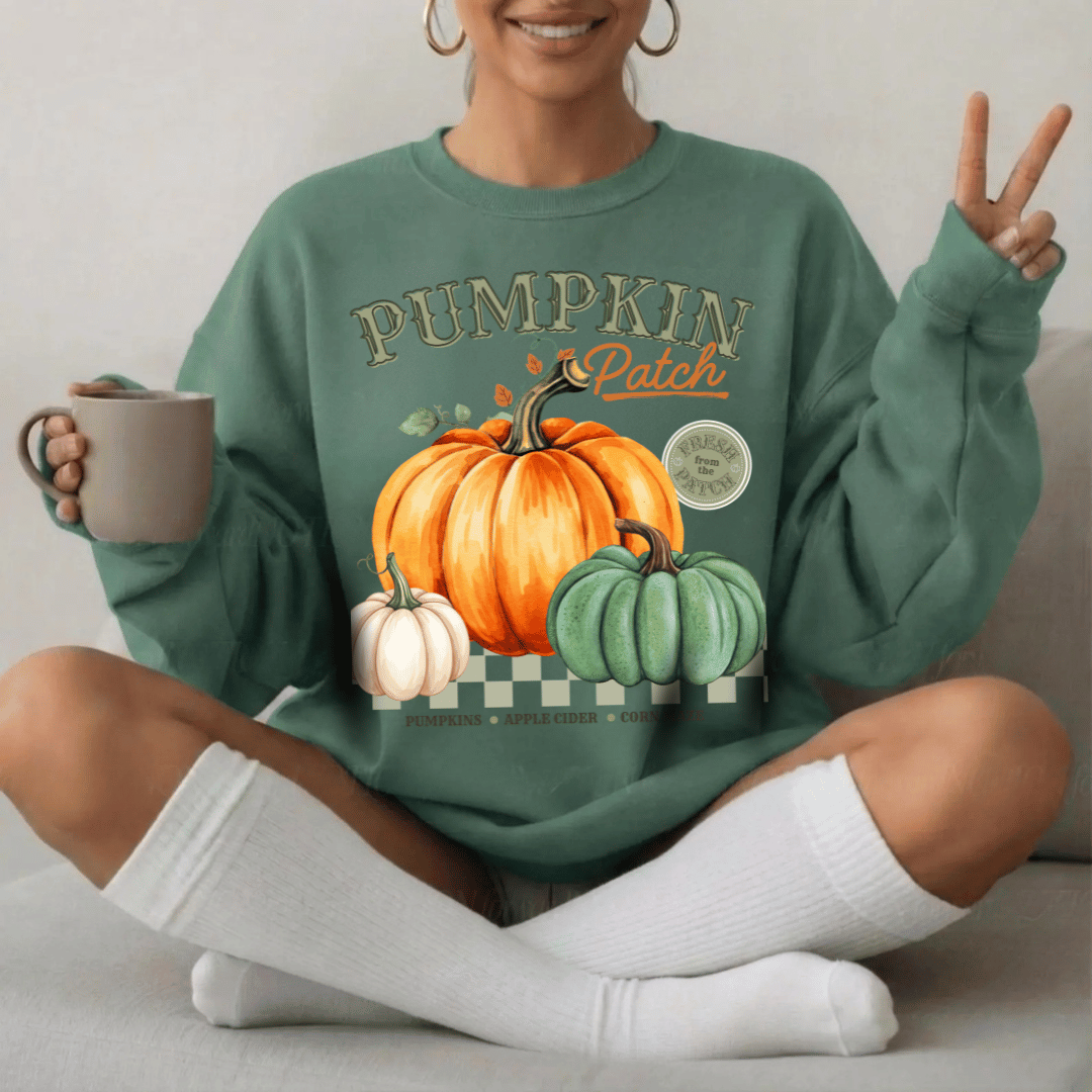 Pumpkin Patch Unisex Crewneck Sweatshirt