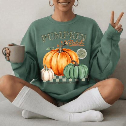 Pumpkin Patch Unisex Crewneck Sweatshirt