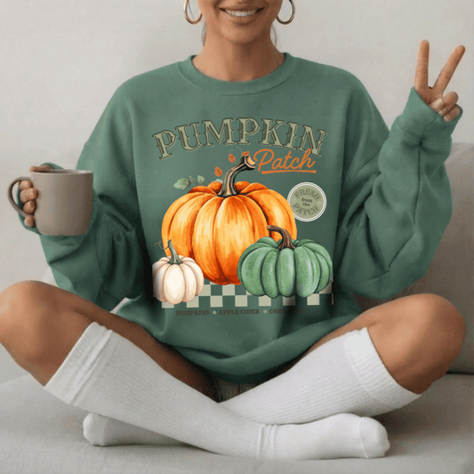 Pumpkin Patch Unisex Crewneck Sweatshirt