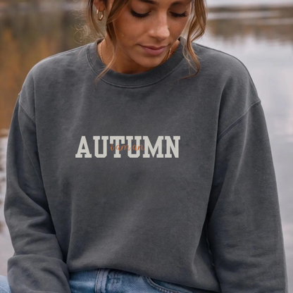 I Am An Autumn Unisex Crewneck Sweatshirt
