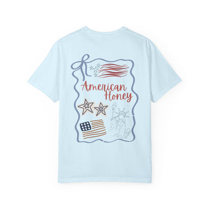 American Honey Back Print T-shirt