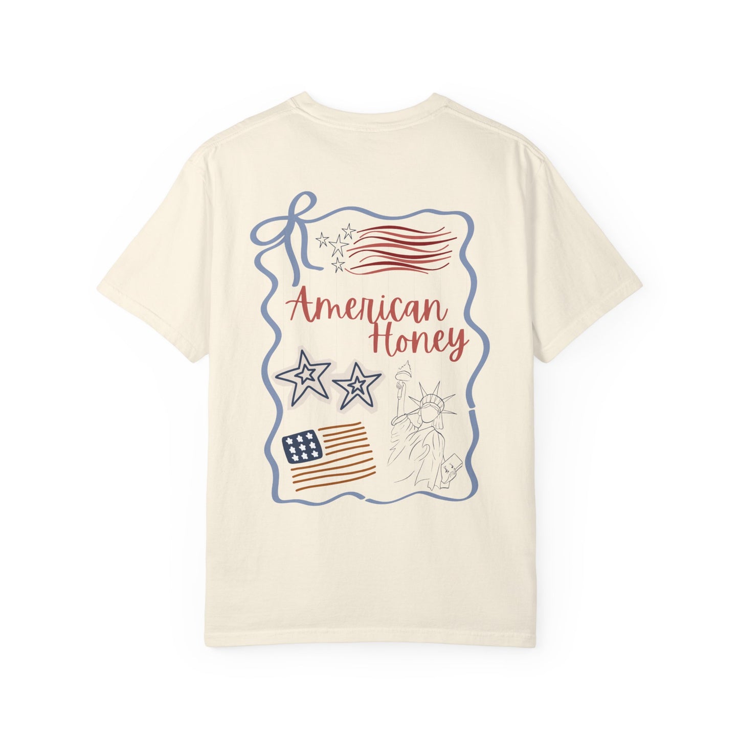 American Honey Back Print T-shirt