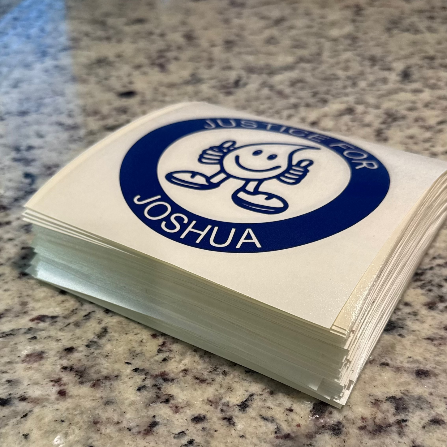 Justice for Joshua | Memorial Awareness Vinyl Decal