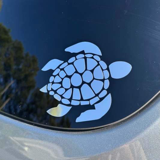 Sea Turtle Vinyl Decal | Sea Turtle Rescue Giveback