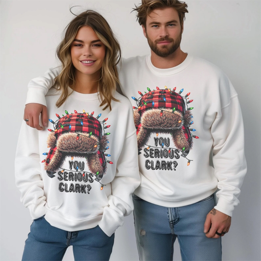 You Serious Clark Unisex Crewneck Sweatshirt